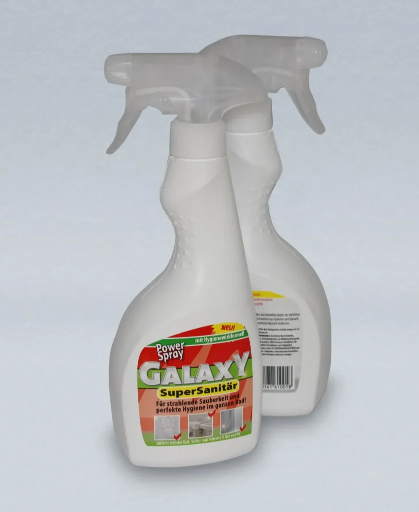 [34101DE] Galaxy SuperSanitär Reiniger 500ml PET Sprühflasche deutsch